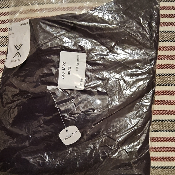 Xersion Deep Plum Leggings - Picture 2 of 2